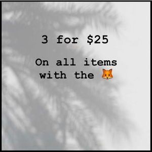 3 for $25 Bundle